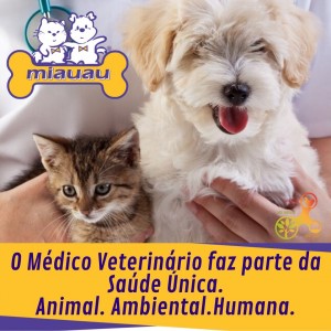 O Médico Veterinário faz parte do atendimento da Saúde Única. Animal. Ambiental.Humana (1)